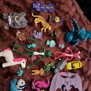 Colorful Animal and Vehicle Toy Set